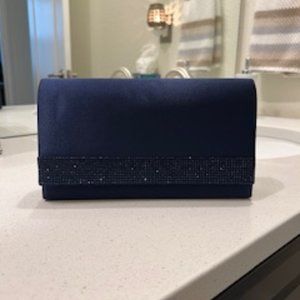 Navy Blue Evening Bag